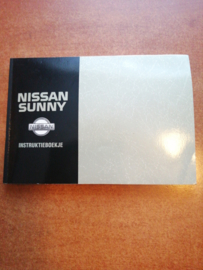 Instructieboekje '' Nissan Sunny N14 '' OM4D-0N14E0E