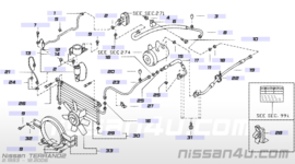 Tank liquid Nissan Terrano2 R20 92131-7F000