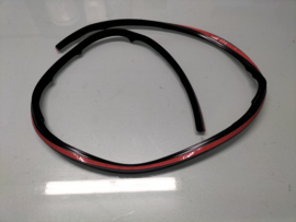 Seal front door inside, Right-hand Nissan 80835-00Q0A Original.