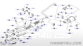 Middendemper Nissan Primera QG16DE / QG18DE 20300-7J600 P11/ WP11