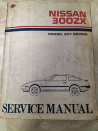 Service manual ''Model Z31 series'' Nissan 300ZX Z31 SM4E-0Z31G0 Used part.