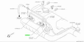 Vacuümventiel CD20 Nissan 14956-60J01 N14/ P10/ W10/ Y10 Origineel.