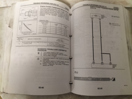 Service manual '' Model P11 series '' Volume 1 SM6E-0P11E0E Nissan Primera P11 pre-Facelift. Gebruikt.