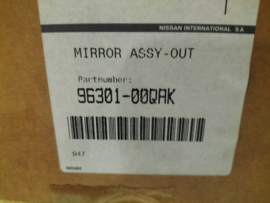 Mirror door, right-hand Nissan Interstar 96301-00QAK Original
