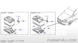 Accuplaat K9K Nissan Almera N16 64860-BN700