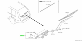 Ruitenwissermotor achter Nissan X-Trail T30 28710-8H300 Gebruikt.