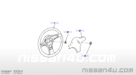 Stuurwiel Nissan 48430-56Y03 B13/ N14 gebruikt.