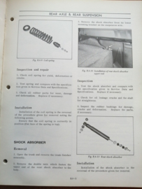 Service manual '' Model C30 series '' Datsun Laurel 1800