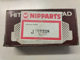 Brake pad set front axle Toyota J230228 (BP2223) (DP-37H) New.