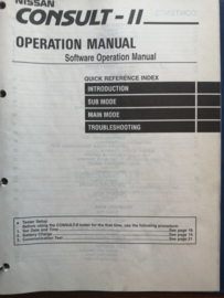 Consult-II Software Operation Manual OP9E-0NATE0