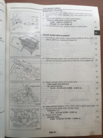 Service manual '' Model A32 series Nissan Maxima A32 '' SM4E-0A32E0 Used part.