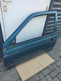 Door-front, left-hand Nissan Sunny N14 80101-73C30 (FK1) 3-doors Used part.