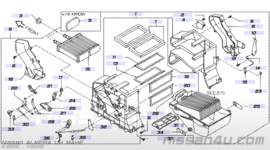 Kachelventilatiebuis Nissan Almera N16 27131-BN002