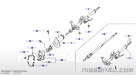 Bevestiging stuurhuishoes Nissan Primera P11/WP11 48958-2F910