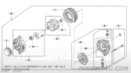Alternator ZD30 Nissan 23100-VC100 R20/ Y61 DEFECT