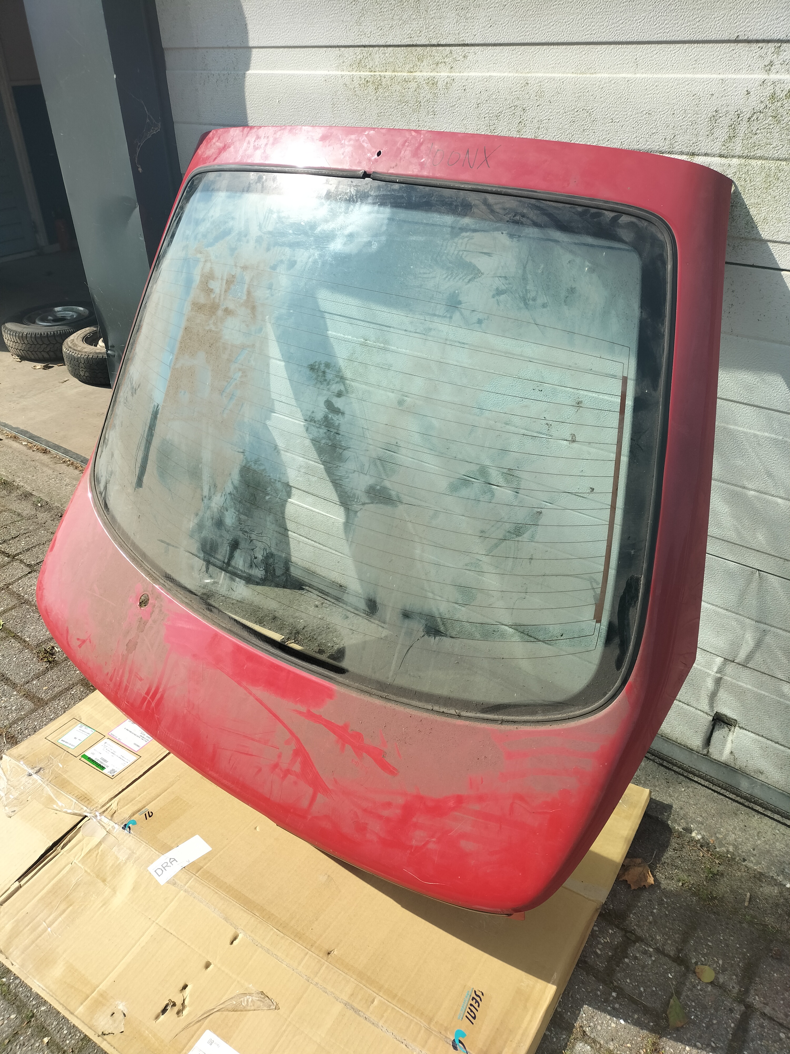 Door-back Nissan 100NX B13 90100-66Y30 (AG2) Used part.