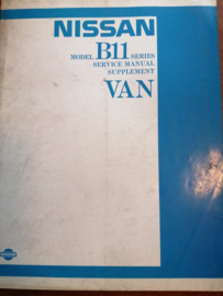 Service manual '' Model B11 series Van-model Supplement '' SM3E-B11SG0