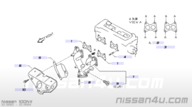 Cover exhaust-manifold GA14/ GA16 Nissan 16590-84A10 B12/ B13/ N13/ N14/ P10/ W10/ Y10 Used part.
