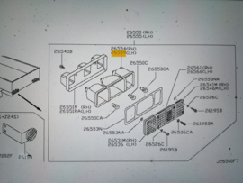 Achterlicht links Nissan King Cab D22/ LCD22 26559-3S20B