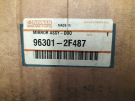 Outside mirror Nissan 96301-2F487 Original.
