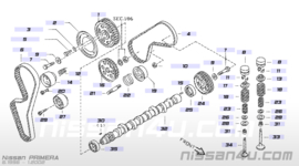 Distributieriem CD20 Nissan 16806-2J600 N15/ P11/ WP11/ Y10 Origineel