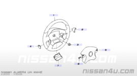 Airbagmodule stuurwiel Nissan 98510-BM405