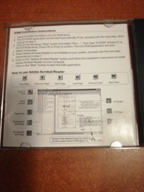 Electronic Service manual '' Model P11 series '' Nissan Primera P11 - 144 series SM1A00-1P11E0E Gebruikt.