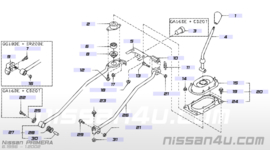 Schakelstang Nissan Primera P11/ WP11 34103-9F500