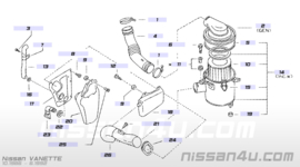 Element air Nissan Vanette C22/GC22 16546-G5500 Original.