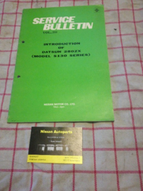 Service bulletin Nissan Datsun Volume 310
