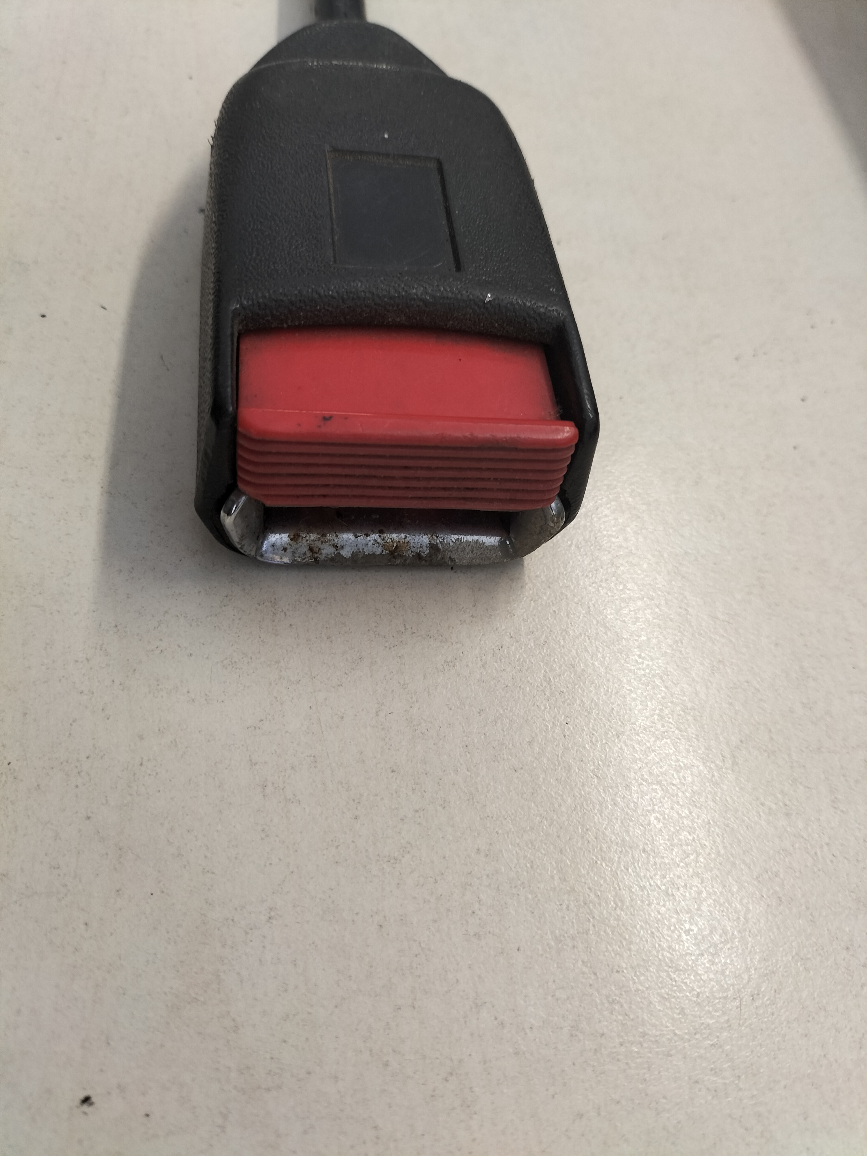 Belt front seat buckle, right-hand Datsun Cherry E10 86842-M0200 Used part.