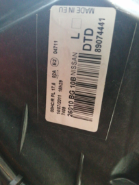 Koplamp rechts Nissan Micra CK12/ K12 26010-BG10B
