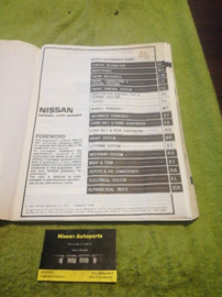 Service manual ''Model A32 series Supplement-V''  Nissan Maxima A32