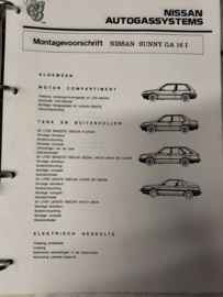 Service manual ''Nissan autogassystems'' Used part.