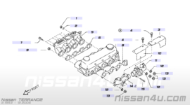 Inlaatspruitstuk Nissan Terrano2 R20 TD27TI 14003-7F400