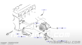 Stelplaat dynamo TD27 Nissan Terrano2 R20 11715-7F400