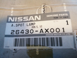 Lamp map Nissan Micra K12 26430-AX001 (26430-AX600-601)