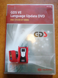 KIA GDS VE Language update DVD (ver.E-K-03-07-0000) GHDM-12121L-07A-1 + GHDM-12121L-07A-2 + GHDM-12121-07A-3