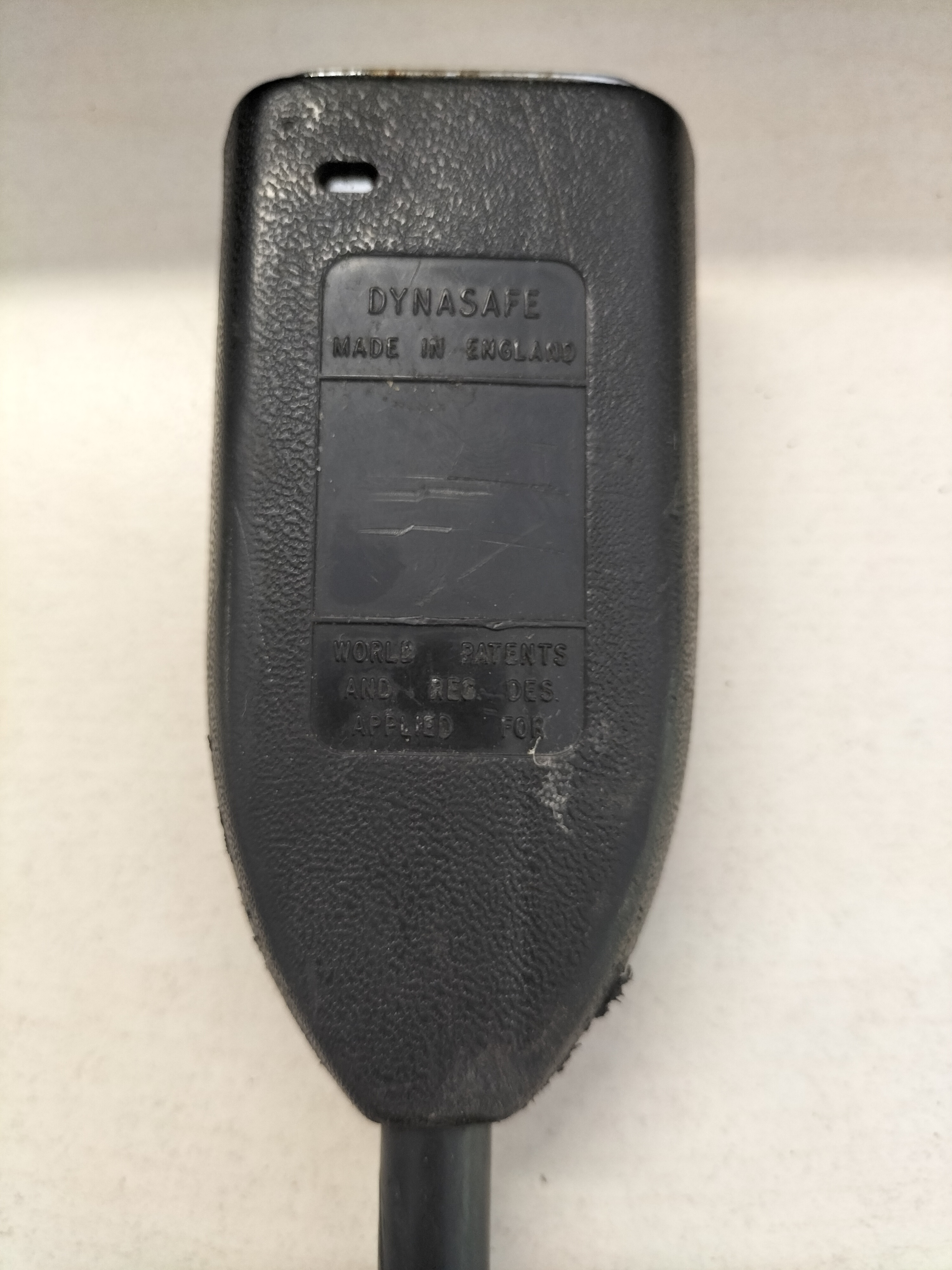 Belt front seat buckle, right-hand Datsun Cherry E10 86842-M0200 Used part.