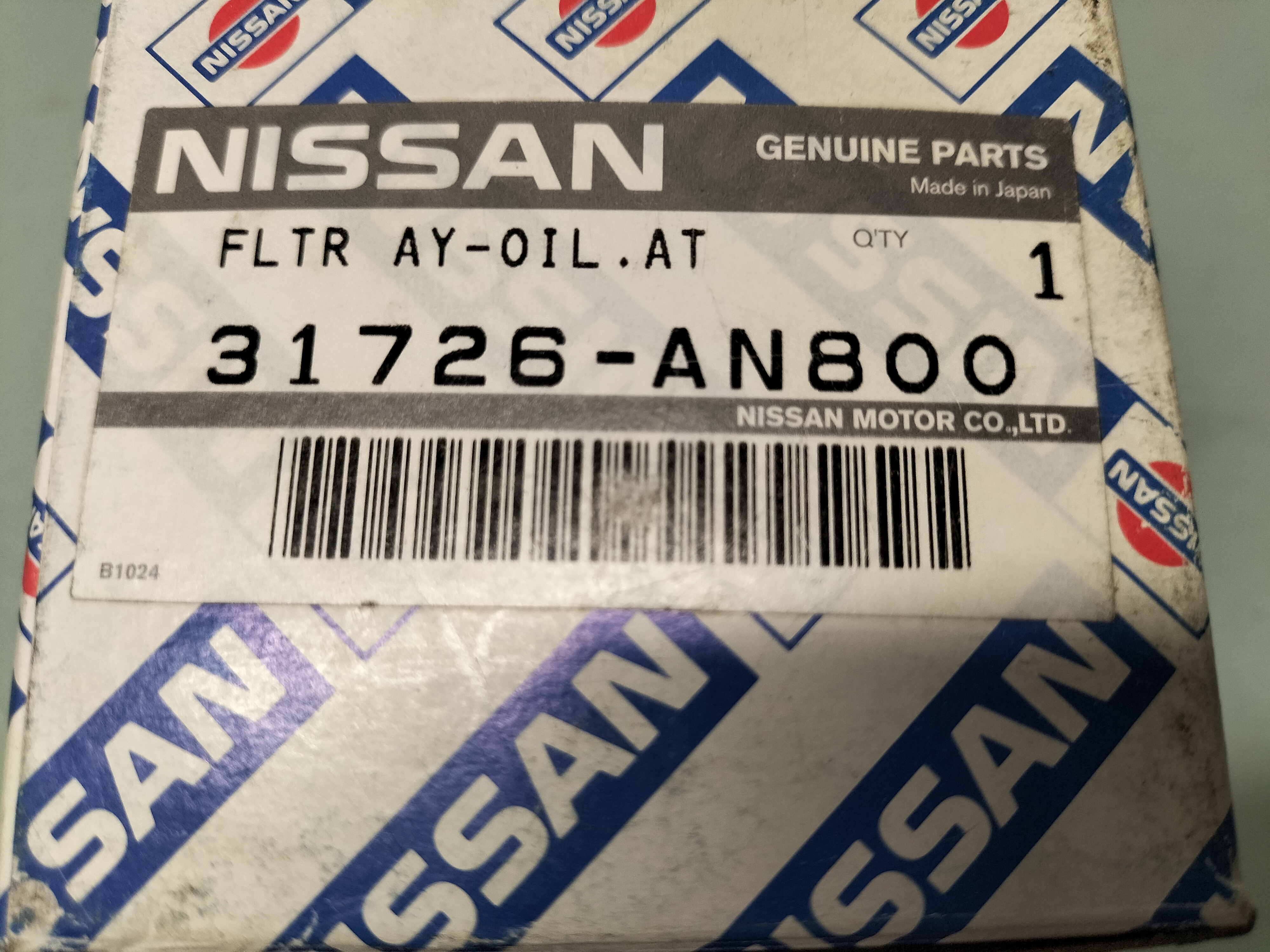 Filter oil Nissan 31726-AN800 Original
