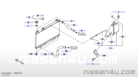 Dop expansievat Nissan 21712-79900 F15/ M20M/ T31/ Z12/ Z33/ Z50/ Z51 Origineel.