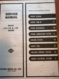 Service manual '' Model L14, L16 & L18 series engine '' SM8E-0L18G0