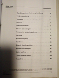 Cursusboek Technische training dieseltechniek Nissan