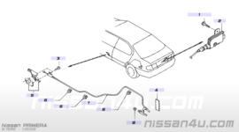 Montagebout M5,75 x 19,5 achterklepslotmotor Nissan 08146-6162G Gebruikt.