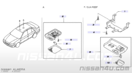 Interieurverlichting Nissan 26410-0M000 N15/R50
