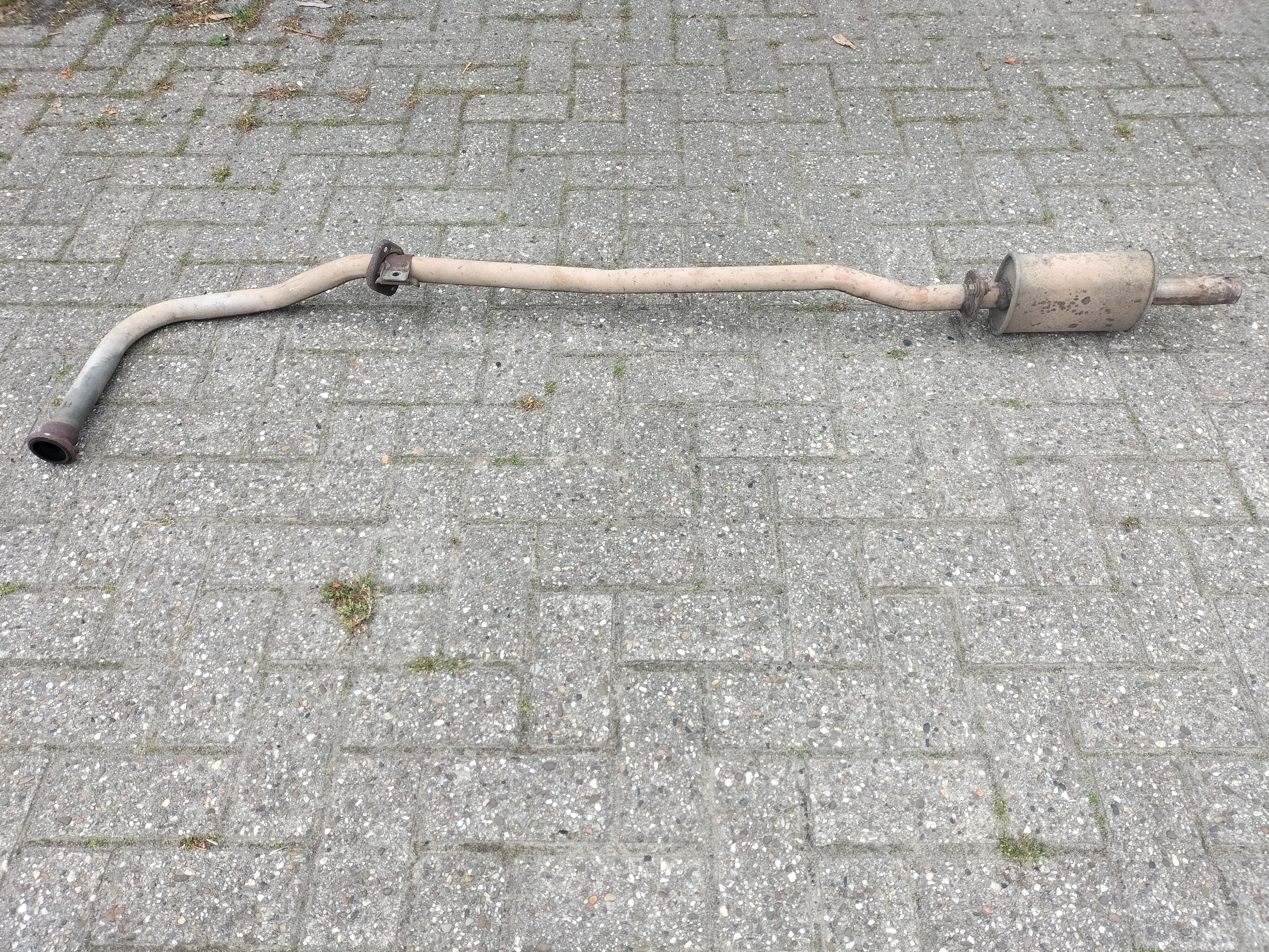 Tube exhaust, front Micra K10 20010-30B01 (20010-15B10) Used part.