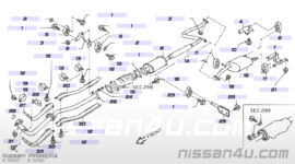 Middendemper Nissan Primera P10 GA16DS 20300-70J10