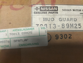 Mudguard set-rear, left-hand Nissan 78813-89M25 Orginal.