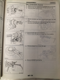 Service manual ''Model Z31 series Supplement-II'' SM7E-Z31SG0 Nissan 300ZX Z31 Facelift. Used part.