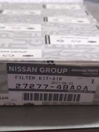 Interieurfilter Nissan X-Trail T32 27277-4BA0A Origineel.